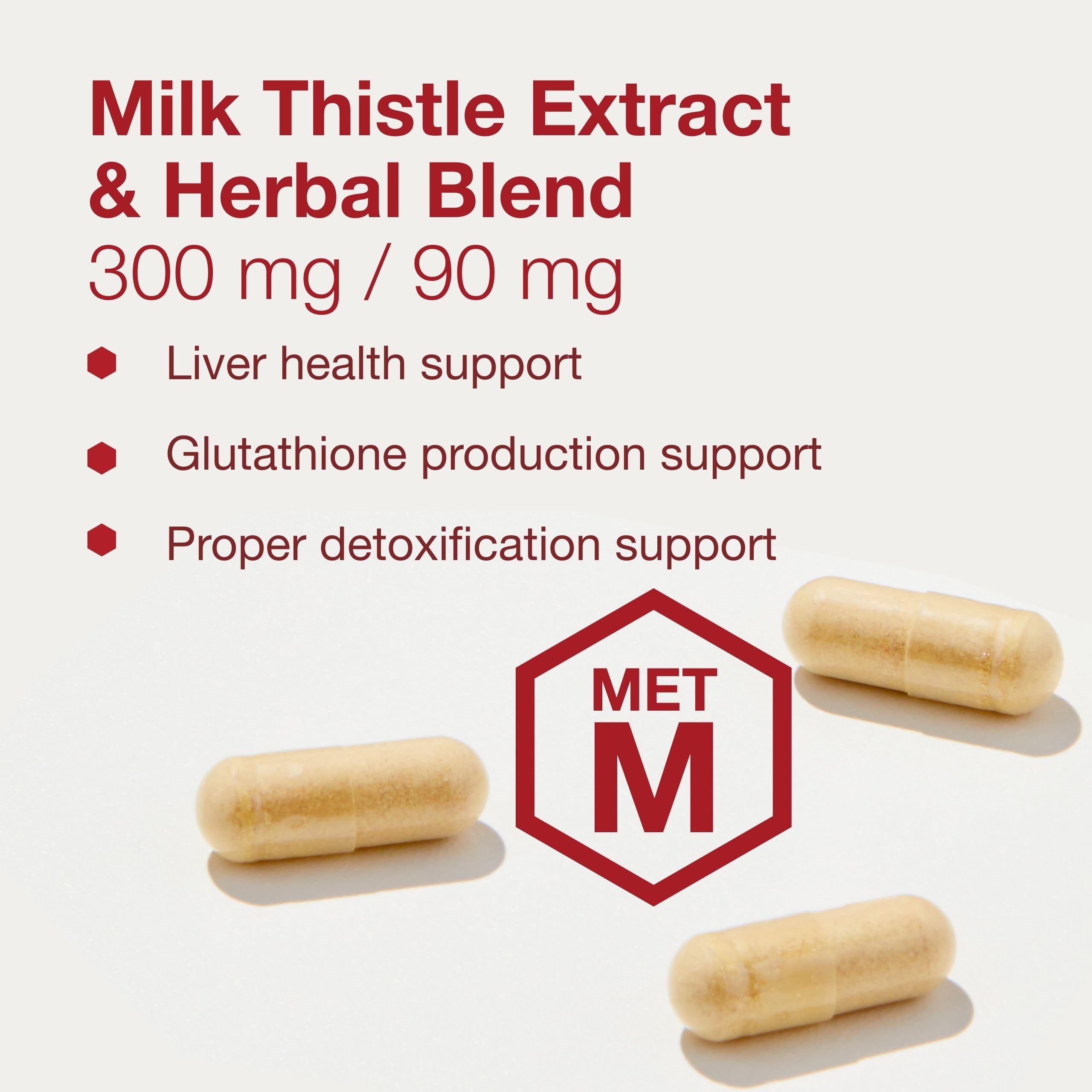 PROTOCOL FOR LIFE BALANCE Liver Detox Support, Milk Thistle, 90 Veg Caps — Amazon image 4