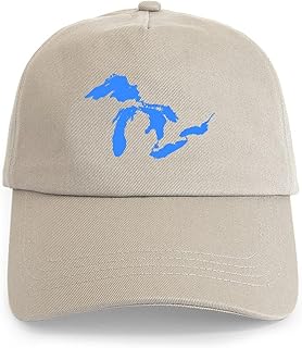CafePress Great Lakes Cap Adjustable Baseball Cap