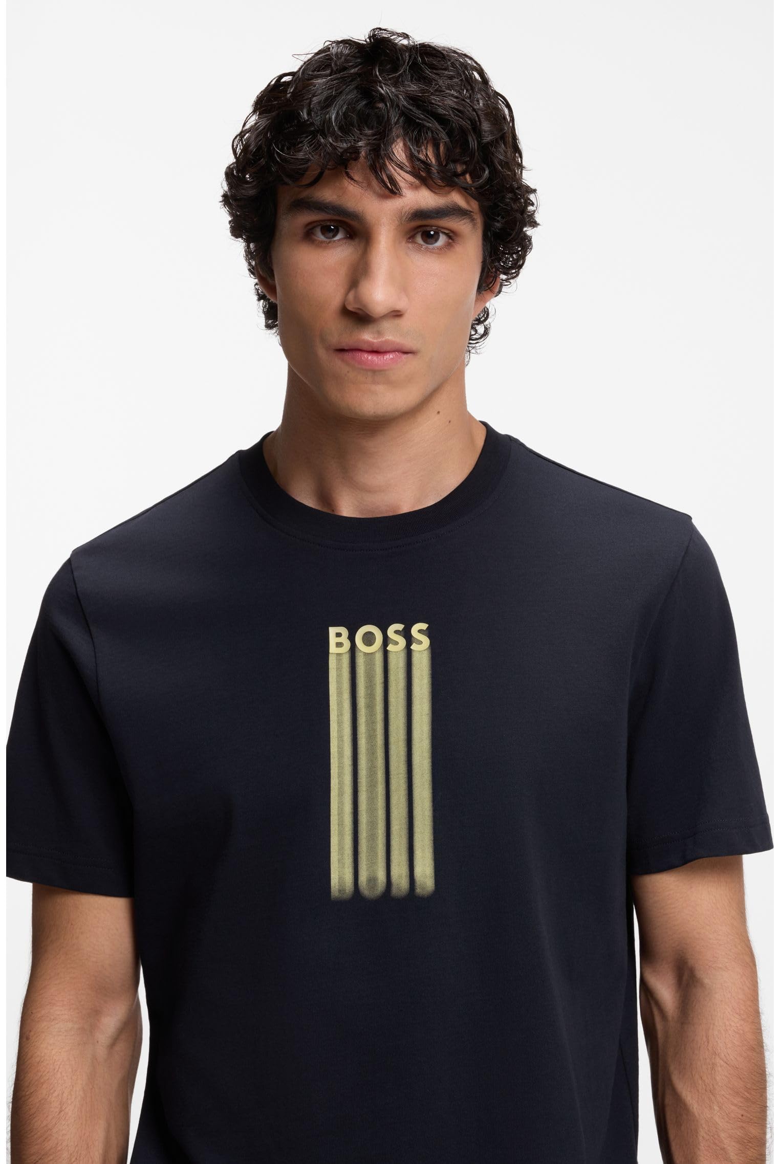 T-Shirt Aus Baumwoll-Jersey Mit Logo-Artwork