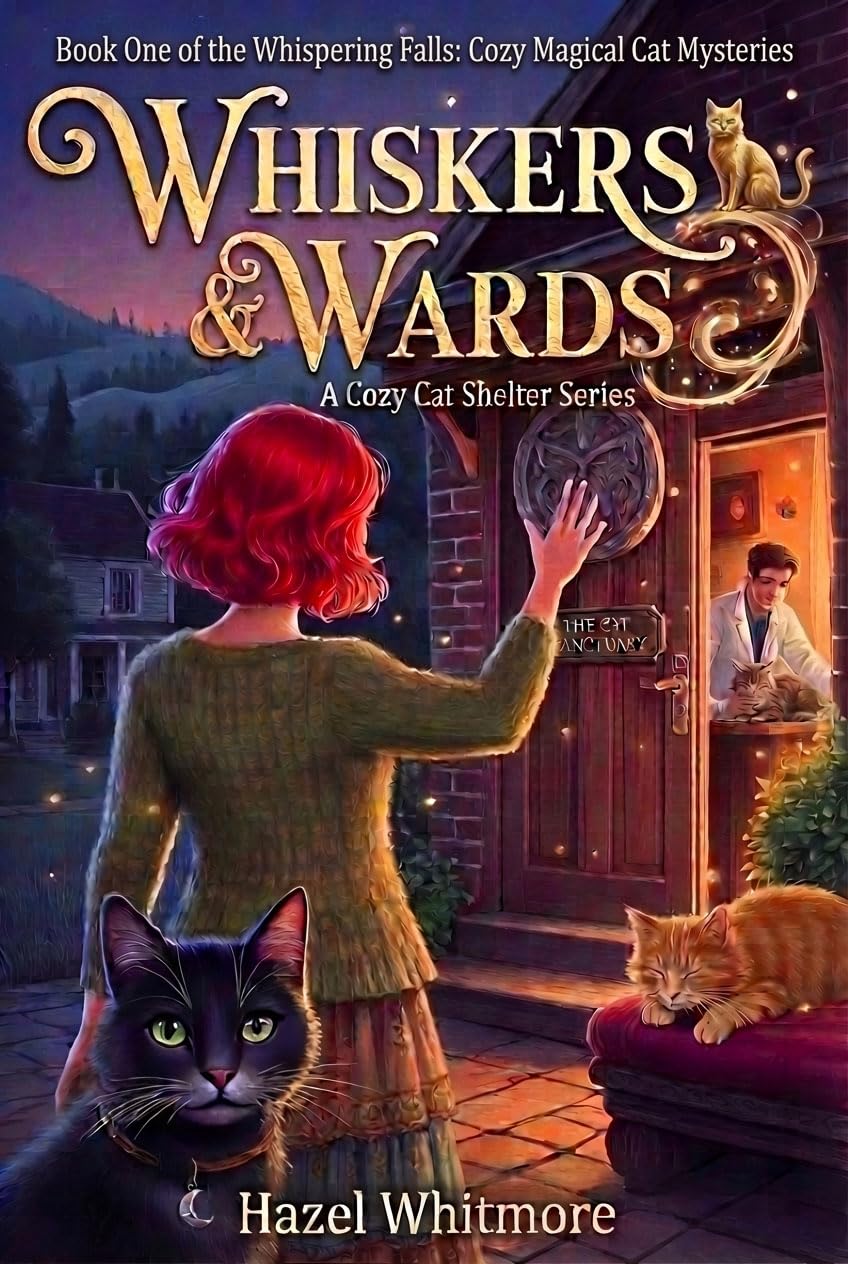 Whiskers & Wards (Whispering Falls: Cozy Magical Cat Mysteries Book 1)