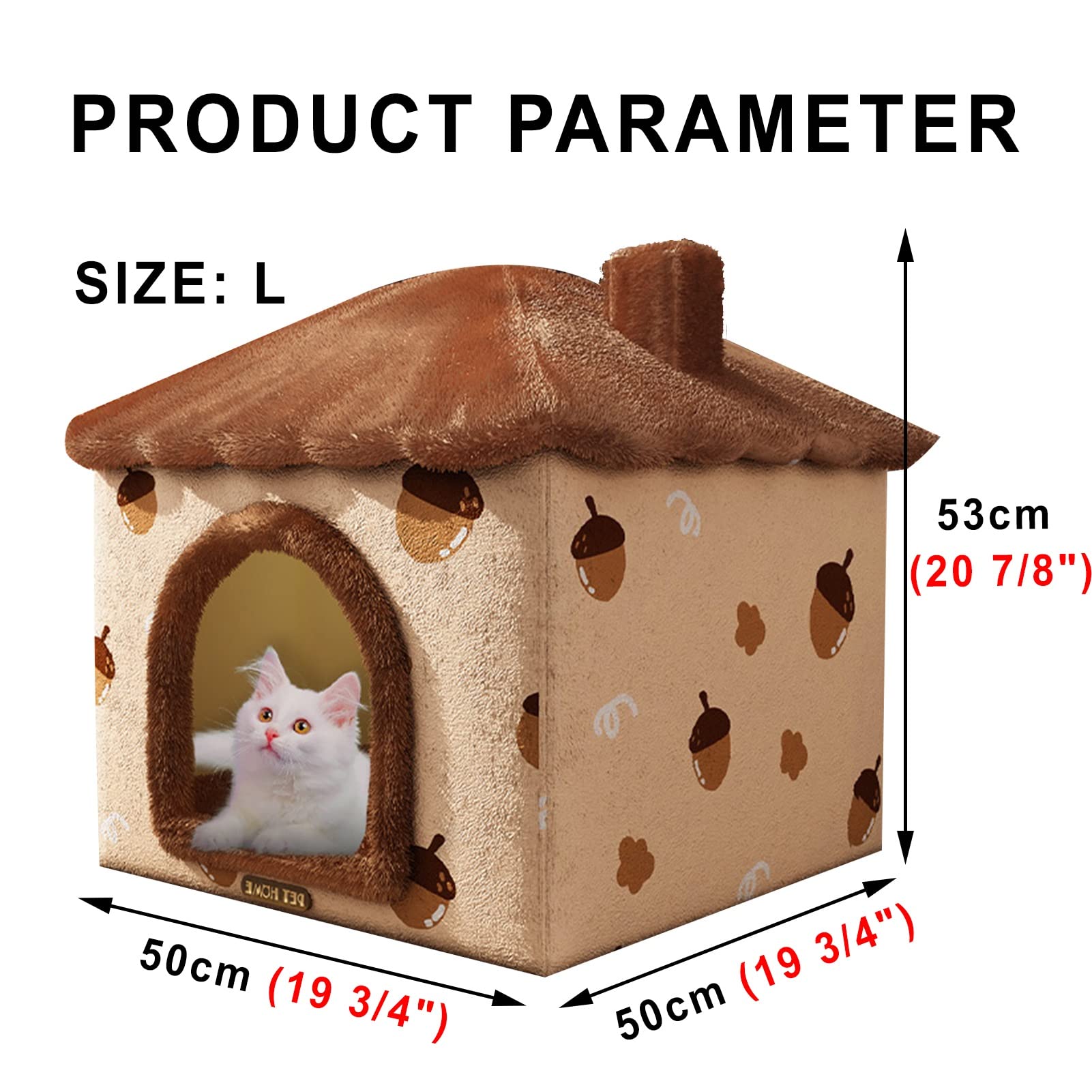 Tapis Chauffant Chien Chat Maison de Chat Chauffante en Velours Confort, Lit Chauffant Électrique pour Animaux de Compagnie Chat Chiens, Couvertures D'intérieur D'animal Familier pour Des Chats