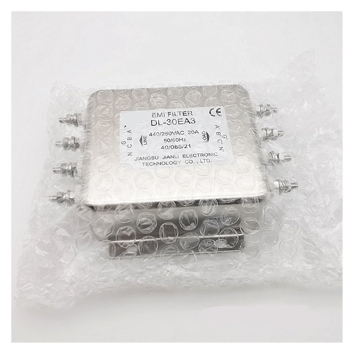 1 PCS Power Filter DL-50EA3 50A DL-10T1DL-30EA3DL-10DZ2 DL-20D1(DL -10DZ2 Single Phase Socket 10A)