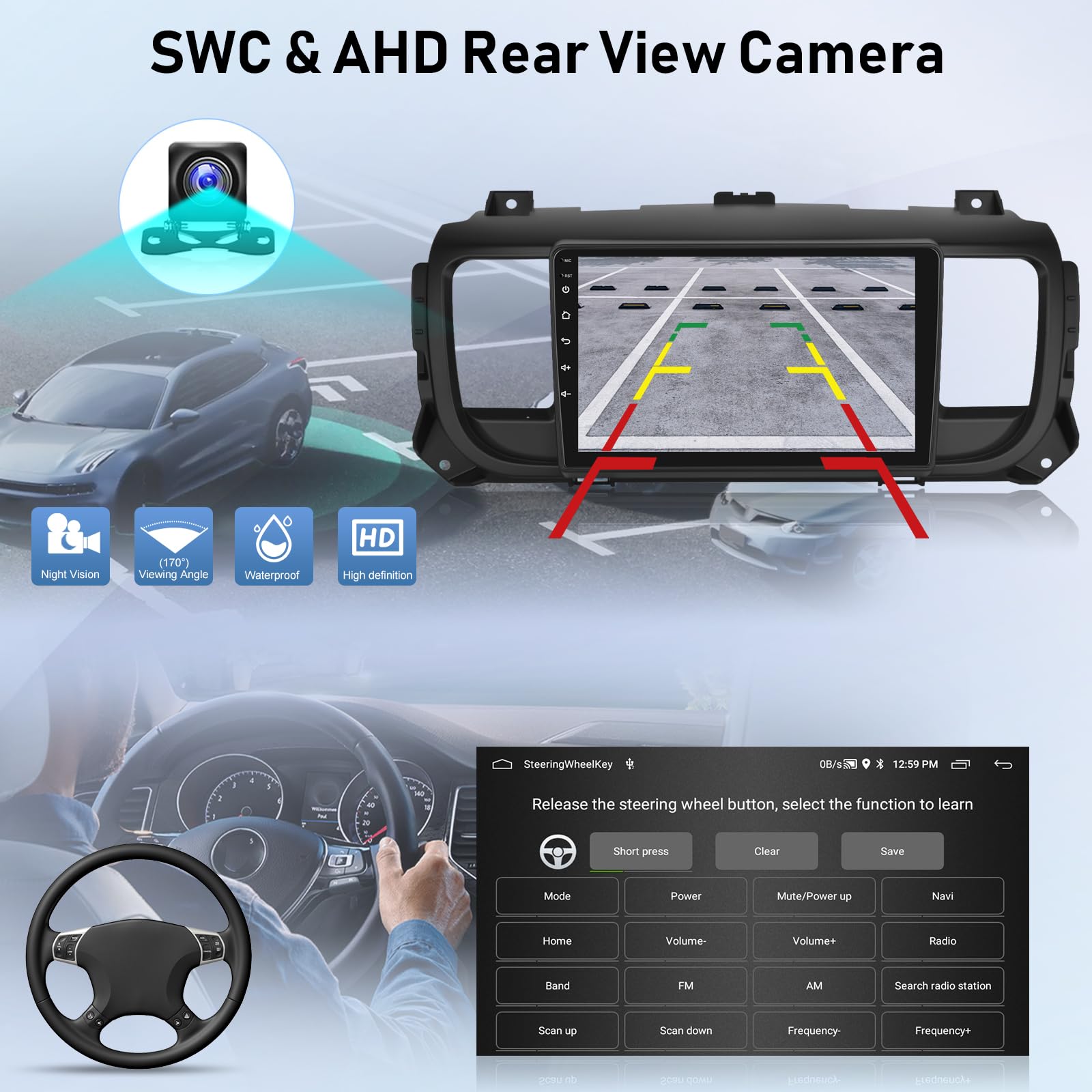 8 Core 4G 64G Autoradio Android 13 pour Peugeot Expert/Citroen Jumpy 3/Toyota Proace 2016-2021, 9 HD Écran Tactile IPS avec DSP Carplay Android Auto GPS Wi-FI Bluetooth FM RDS Radio Caméra de Recul 8 Core 4G 64G Autoradio Android 13 pour Peugeot Expert/Citroen Jumpy 3/Toyota Proace 2016-2021, 9 HD Écran Tactile IPS avec DSP Carplay Android Auto GPS Wi-FI Bluetooth FM RDS Radio Caméra de Recul