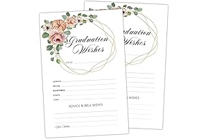 Fill-In Advice Cards For 2022 Graduate Wishes