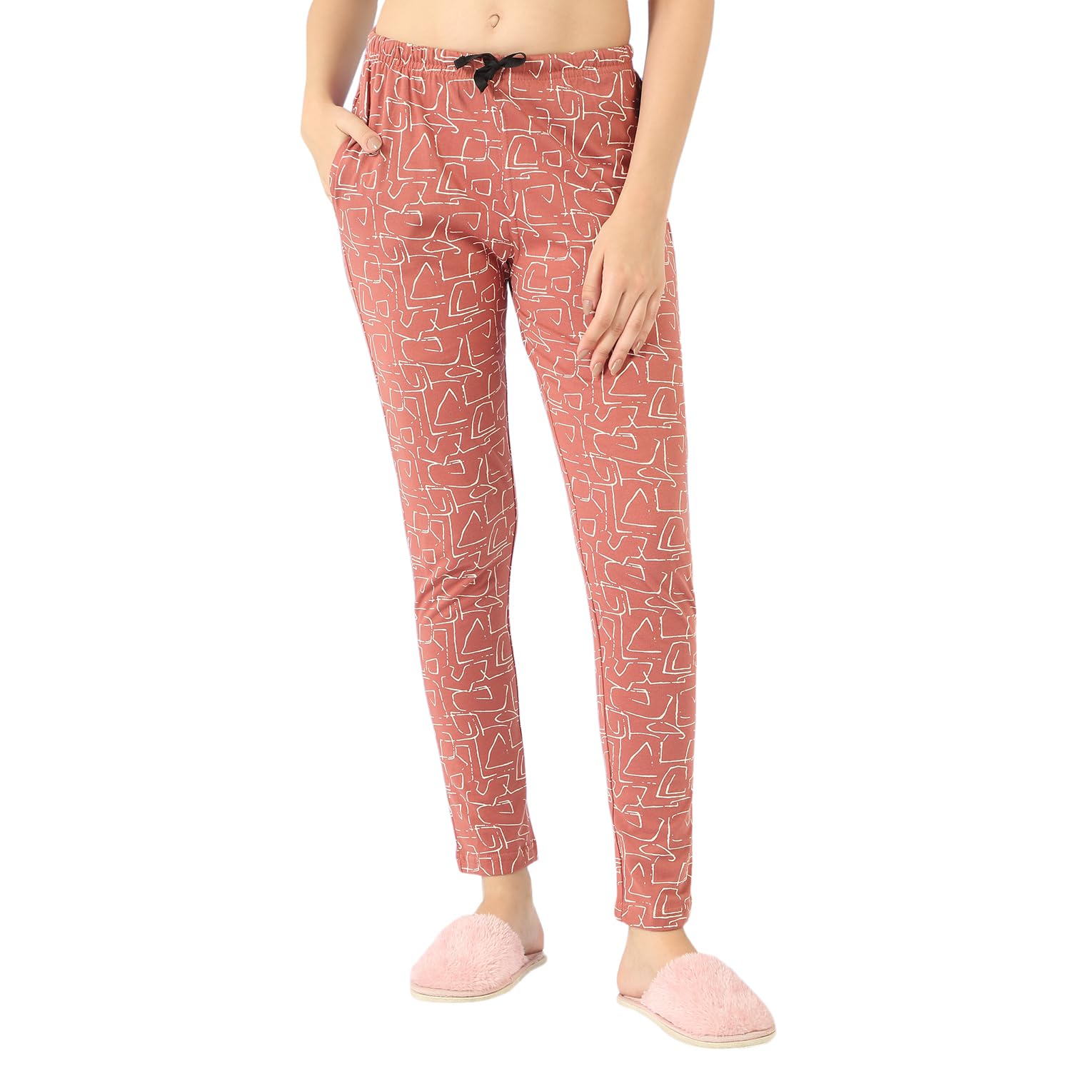 Sweet Dreams Women's Abstract Printed Pyjama