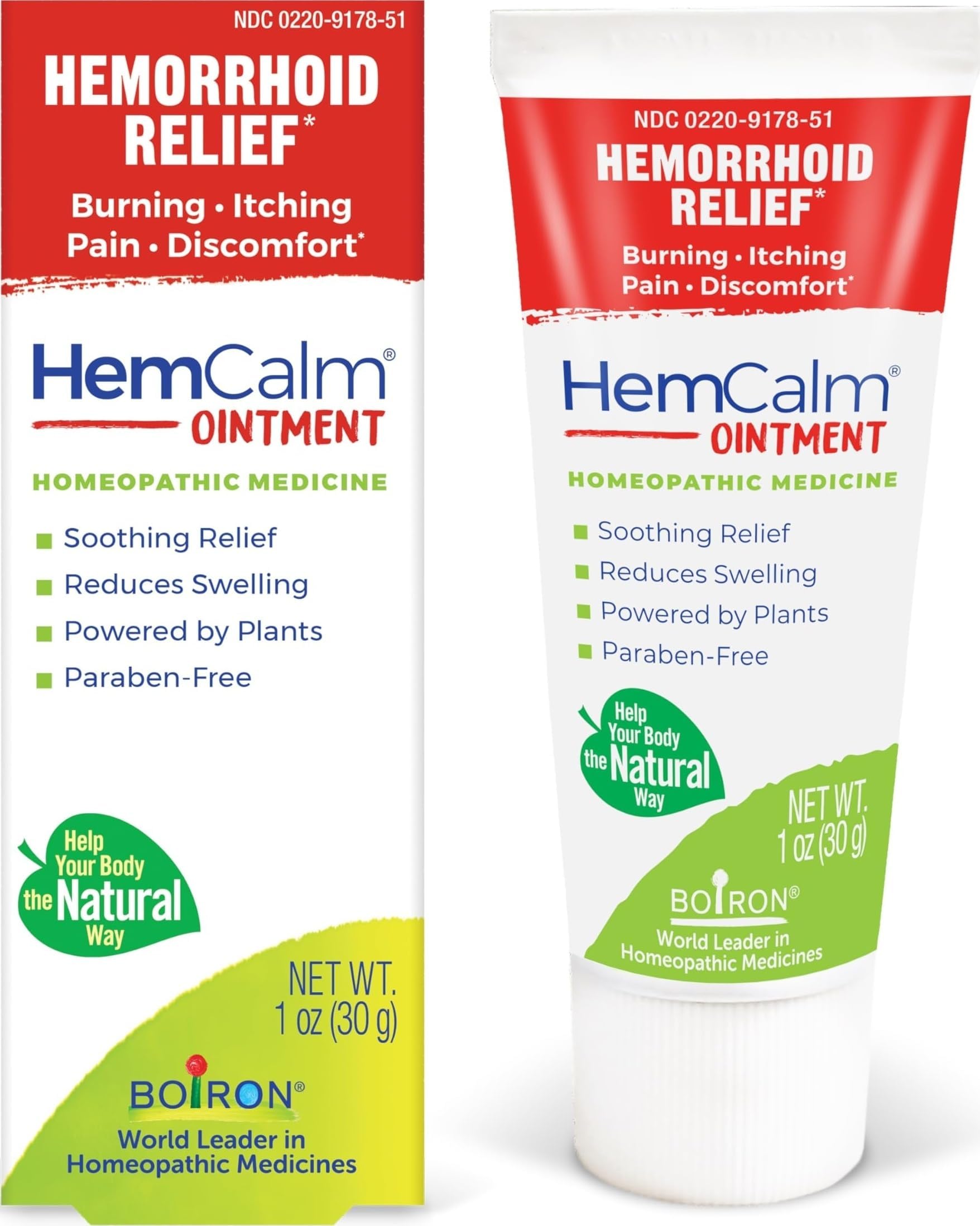HemCalm Ointment for Hemorrhoid Relief of Pain, Itching, Swelling or Discomfort - 1 oz