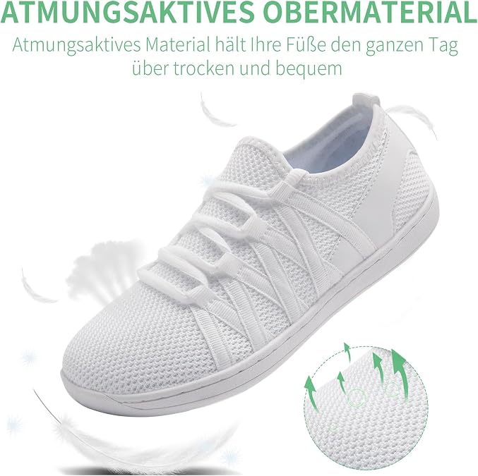 Barefoot Shoes Women's Barefoot Shoes Trainers with Wide Toe Box