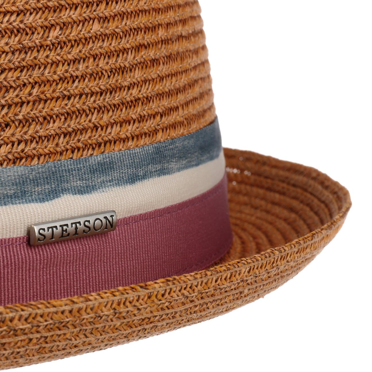 SOMBREROSHOP Domenico Sombrero Player de Paja Banda Multicolor Unisex Primavera Verano