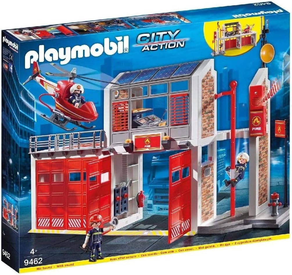 Fire Station with Fire Alarm