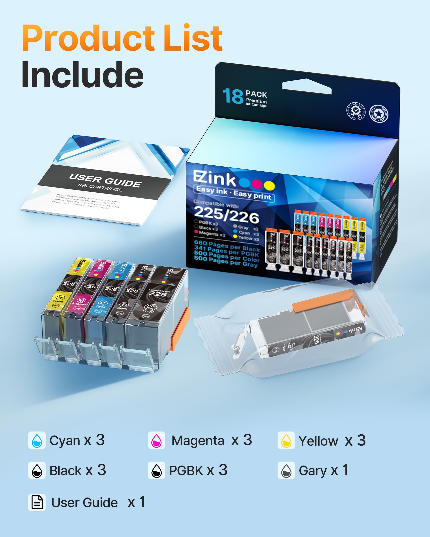 Amazon.com: E-Z Ink Compatible Ink Cartridge Replacement for Canon