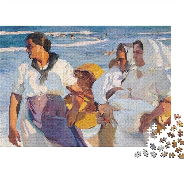 Joaquín Sorolla Y Bastida Puzzles De Madera, Puzzle Pinturaarte 1000 Pcs