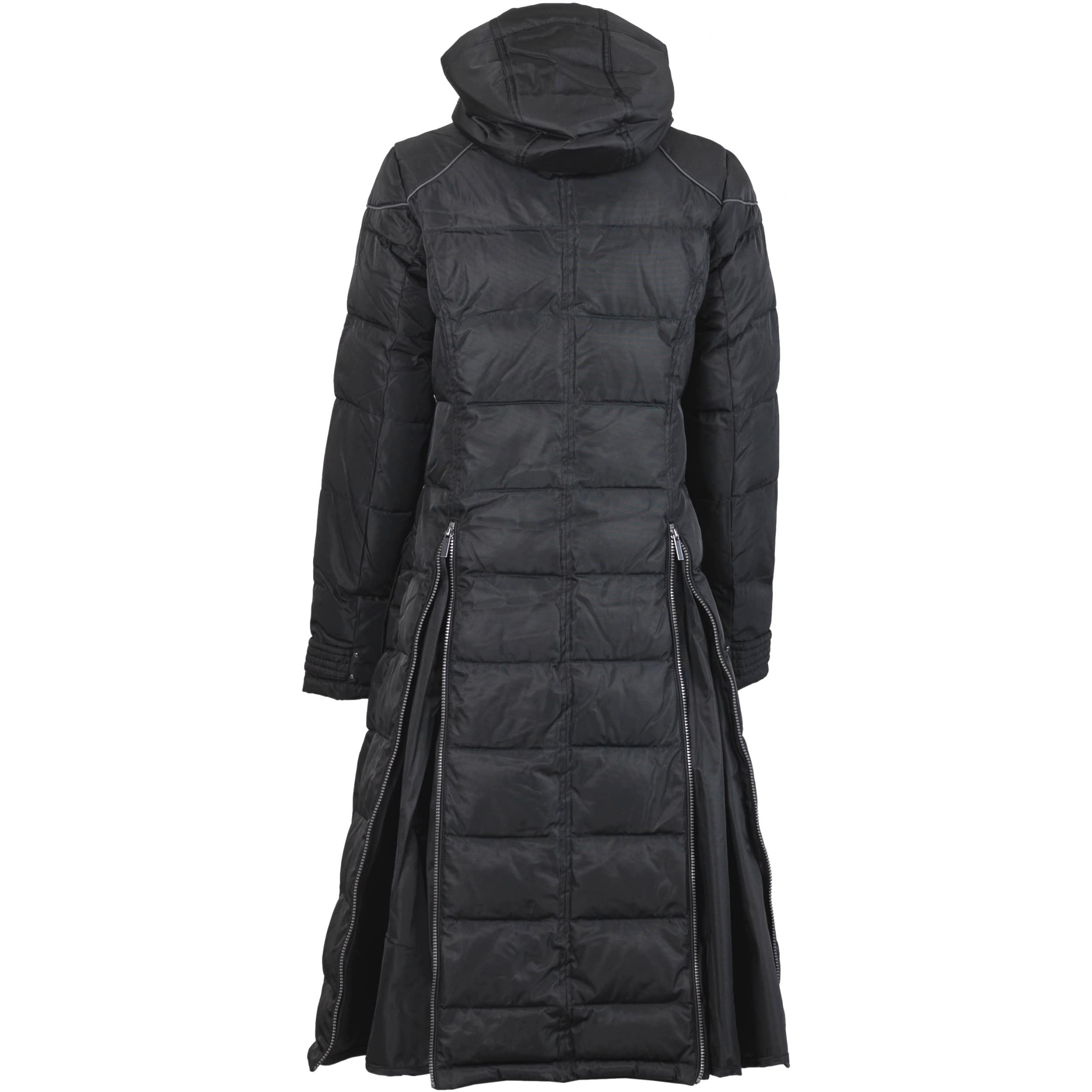 Lazura - Thermomantel Sophia – Wintermantel für Damen – wattierter Reitmantel – Steppmantel mit Kapuze – atmungsaktiv, wind- & wasserabweisend – Mantel – viele Farben & Größen