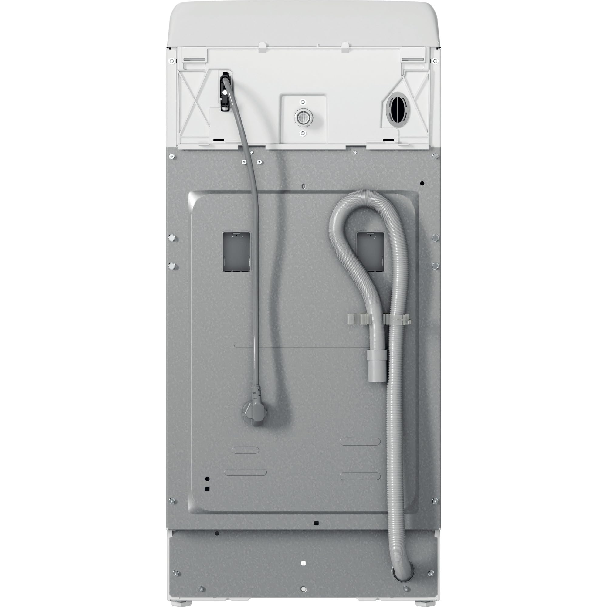 INDESIT - Lavadora de libre instalación de Carga superior, BTW L60400 SP/N, 6 Kg, 1000 rpm