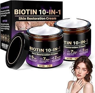 Biotin 10 en 1 crema restauradora de la piel,...