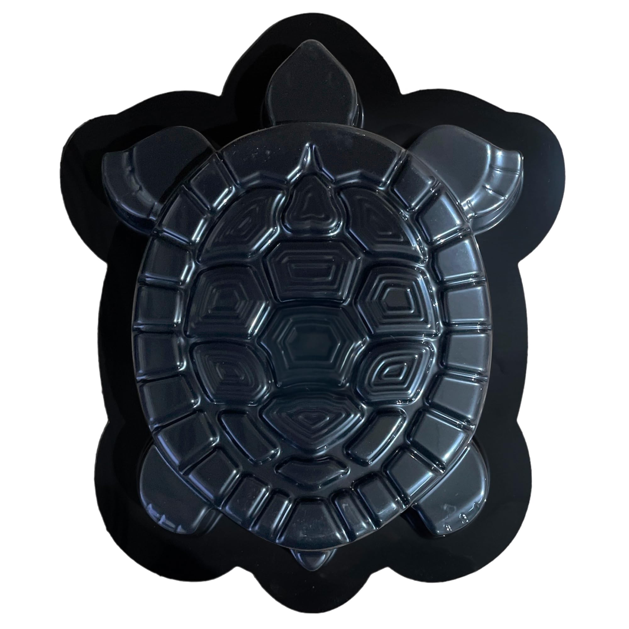Turtle Shape Stepping Stone Mold - Reusable DIY Concrete Mold for Garden Pathways, Easy to Use, Turtle Garden Decor
