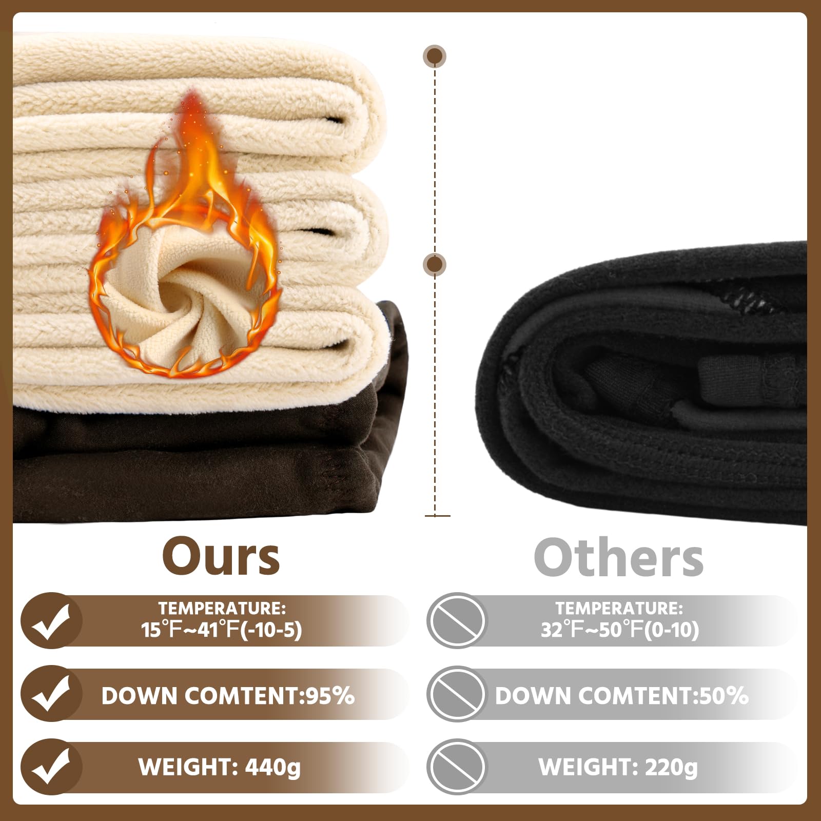 Voqeen Leggins Felpati Donna Leggings Elastici Morbido Invernali Termici Donna Collant Felpati Termiche a Vita Alta