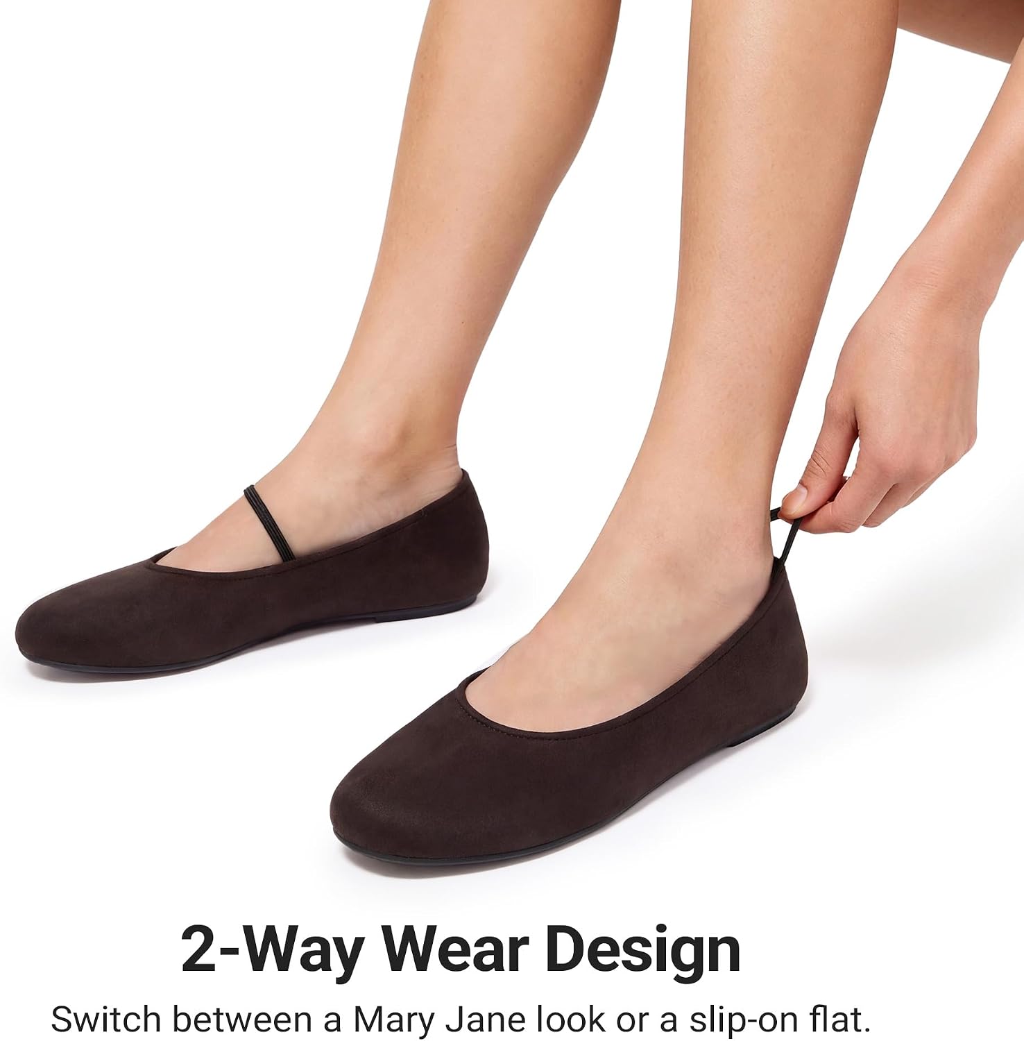 DREAM PAIRS Women's Mary Jane Flats Ballet Dressy Flat Shoes
