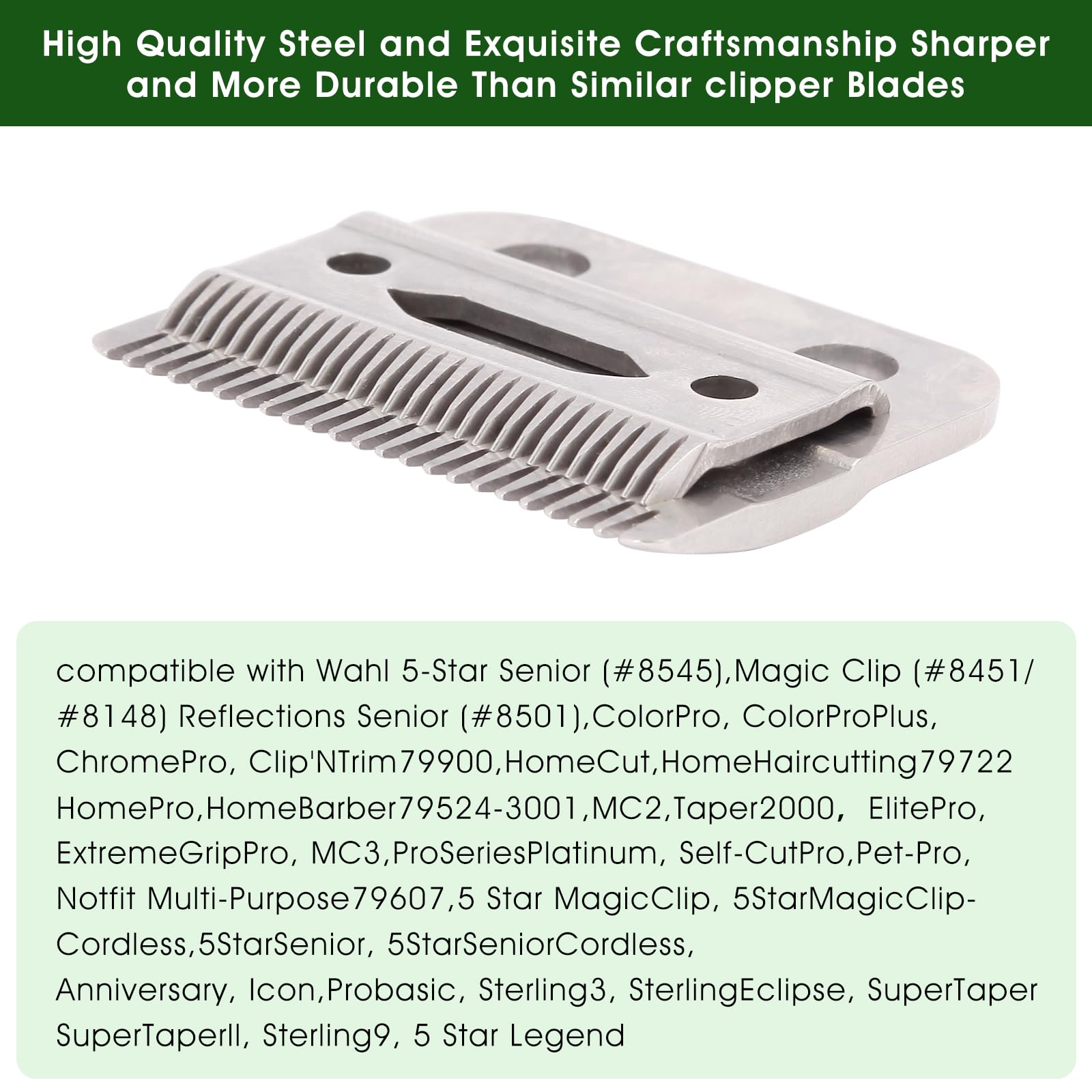 Wahl 5-Star Compatible Replacement Clipper Blades