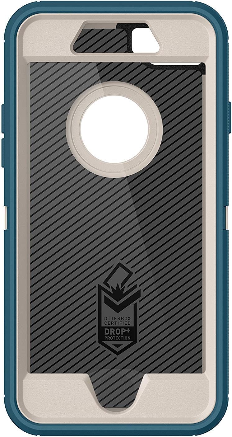 OtterBox Defender Series Case for iPhone 7 & iPhone 8 - Bulk Packaging - (Case Only) - Big SUR (Pale Beige/Corsair)