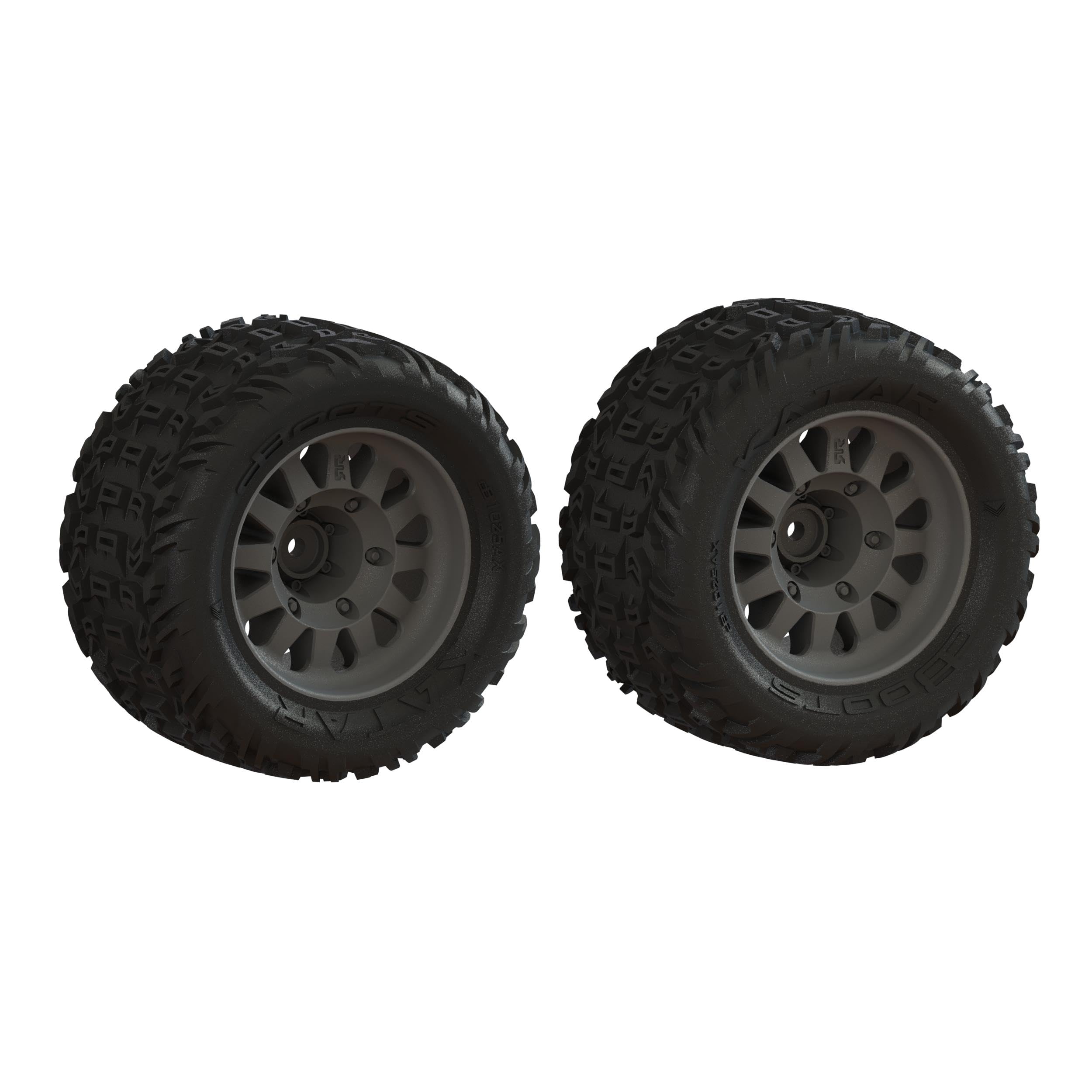 Amazon.com: ARRMA DBoots 'Katar' Tire Set Glued (1 Pair), ARA-1553