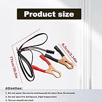 Vista 2 de Adaptador limpiador de descarga para inyector de combustible de automóvil, probador de bricolaje, prueba de presión de bomba de combustible