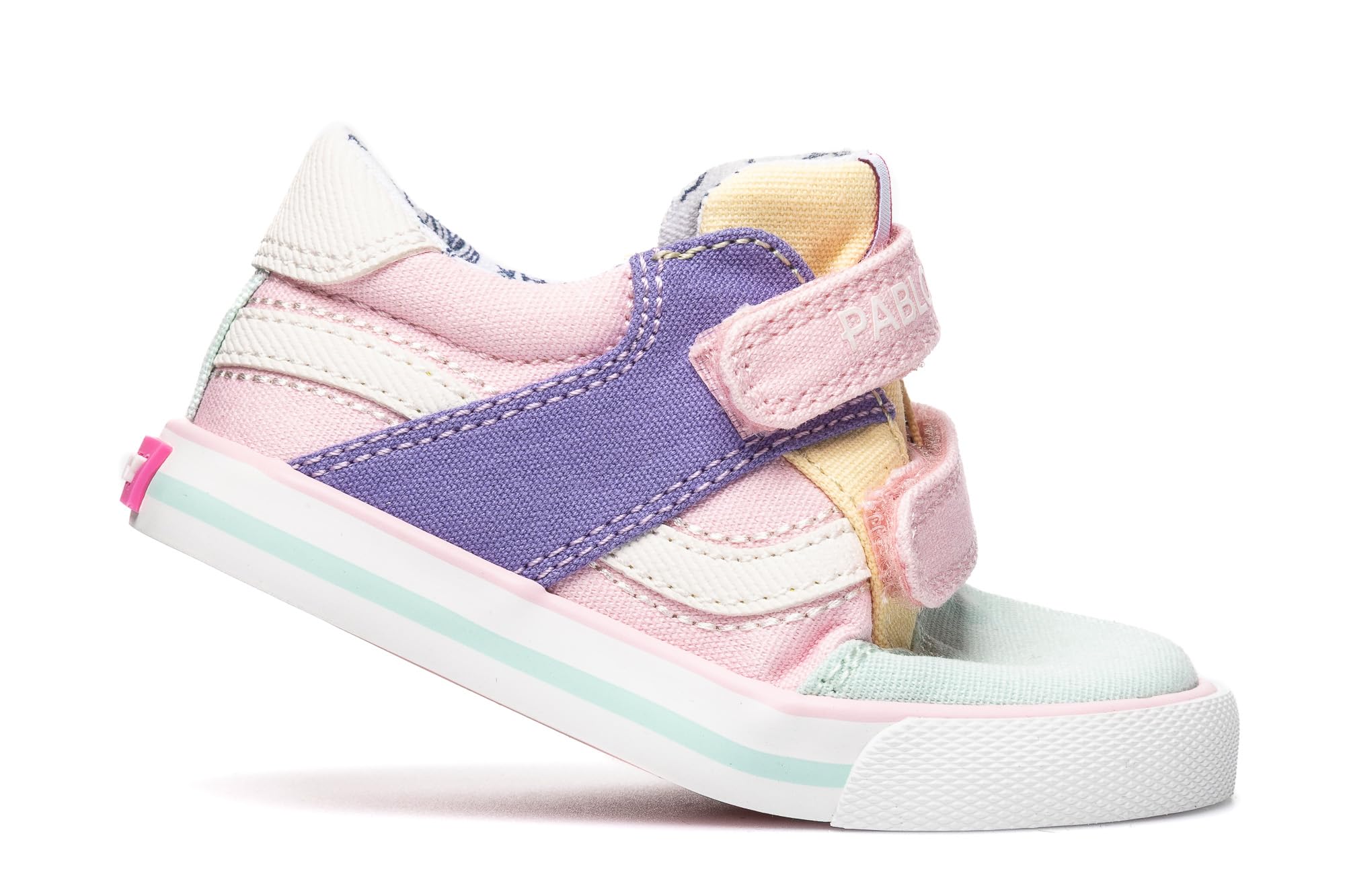Zapatillas de Lona Barefoot para Bebé Niña Pablosky Goma 984670