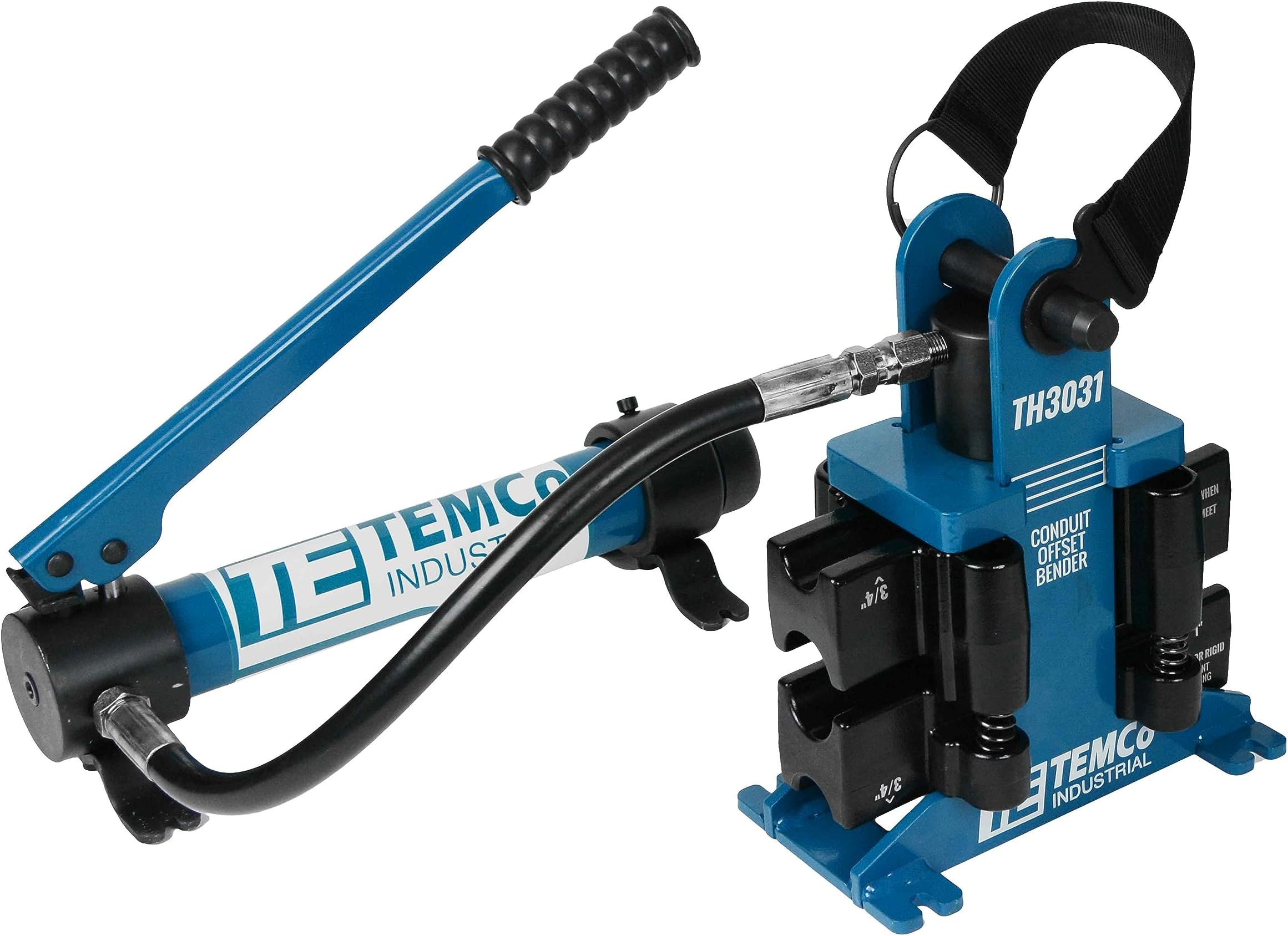 TEMCo TH3030 Dual Size Conduit Offset Bender 2 in 1 both ½“& ¾” EMT