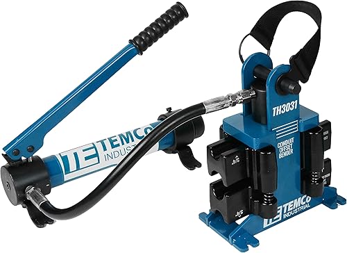 TEMCo TH3031 Dobladora de compensación de conducto hidráulico de doble tamaño EMT de 1" y 34"