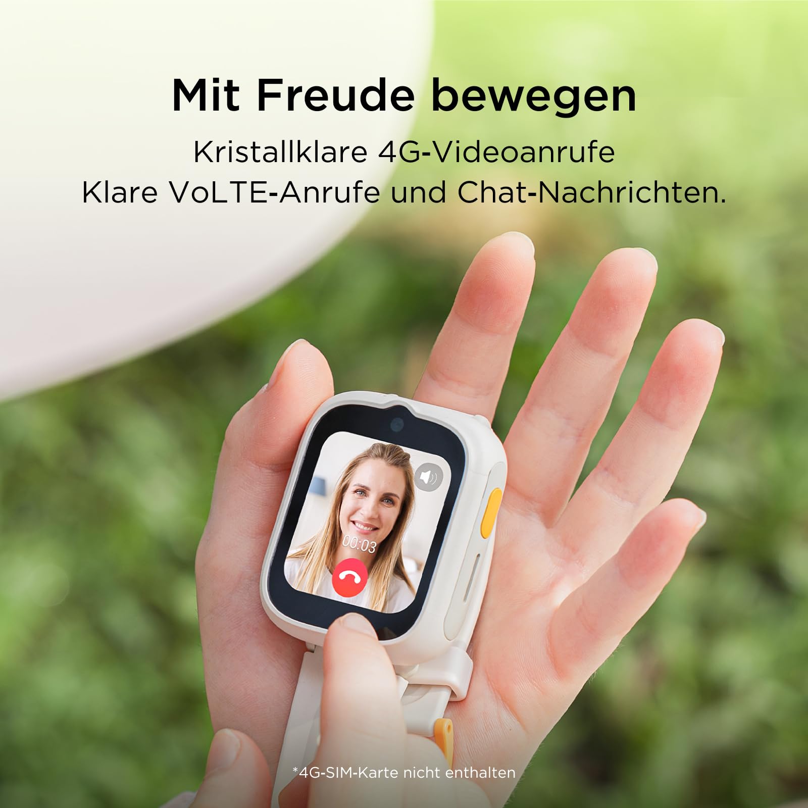 TCL MOVETIME MT48 – 4G-Smartwatch für Kinder mit GPS-Tracking, SOS-Taste, 2MP-Kamera, Fitness-Tracking und personalisierten Themen
