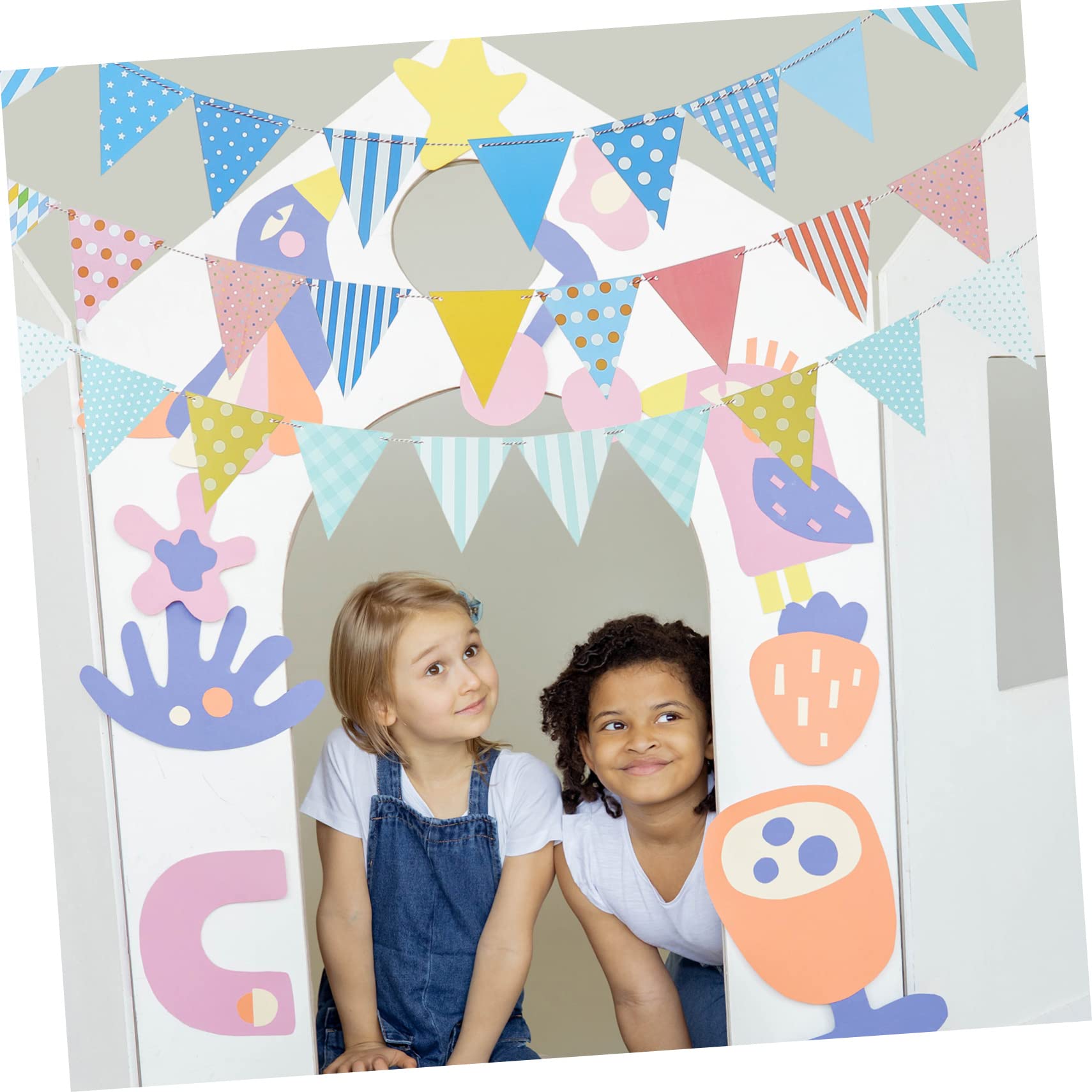 40 bandiere colorate blu navy Happy 60 compleanno, blu 60° compleanno, decorazioni per feste di compleanno, striscione blu per 60° compleanno, striscione per uomini e donne, 60° compleanno