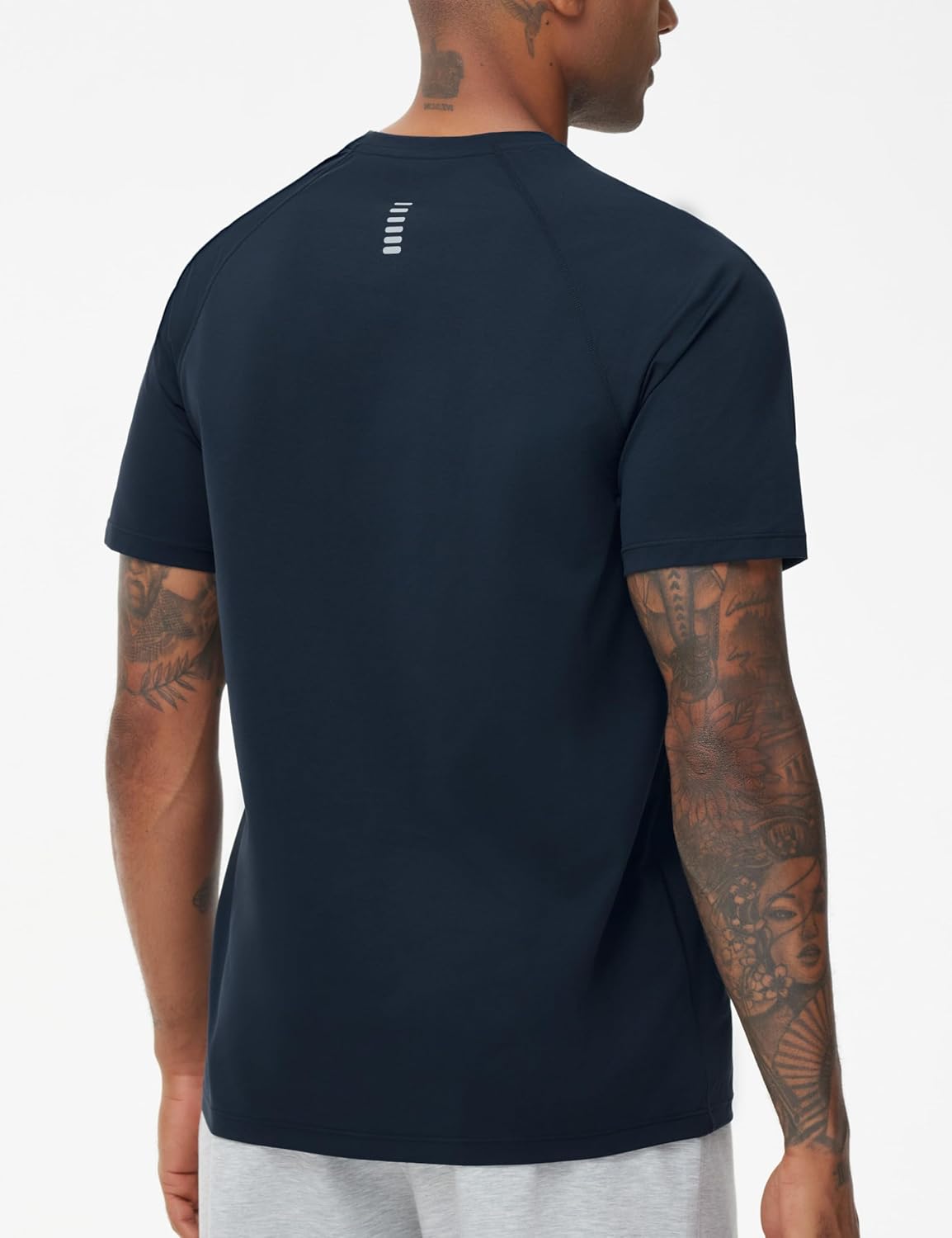 THE GYM PEOPLE Men's Workout T-Shirts Short Sleeve Breathable UPF 50+ Outdoor Athletic Running Tee Tops - Image 3