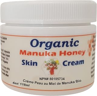 Organic Manuka Honey Intense Moisturising Baby-Skin Cream – Non-Greasy Deep Hydrating and Healing for Extra-Dry Skin Suitable for All Over Body by MANUKA PEOPLE (4oz)