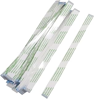 Aexit 100 Pcs Audio & Video Accessories 0.5x24x200mm A Type 24 Pin FFC Flexible Connectors & Adapters Flat Cables