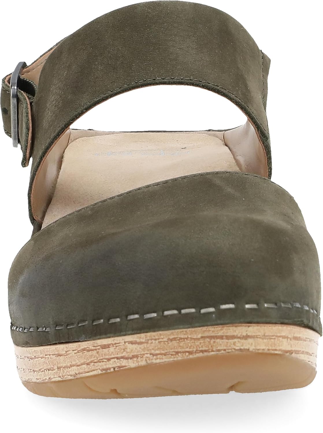 Dansko Lucia Closed-Toe Sandals for Women - Linings from Recycled Materials and Leather for Breathability- Lightweight Rubber Outsole for Long-Lasting Wear - Image 6
