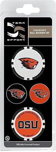 Miniatura 10 de Team Effort Juego de marcadores de bola universitaria