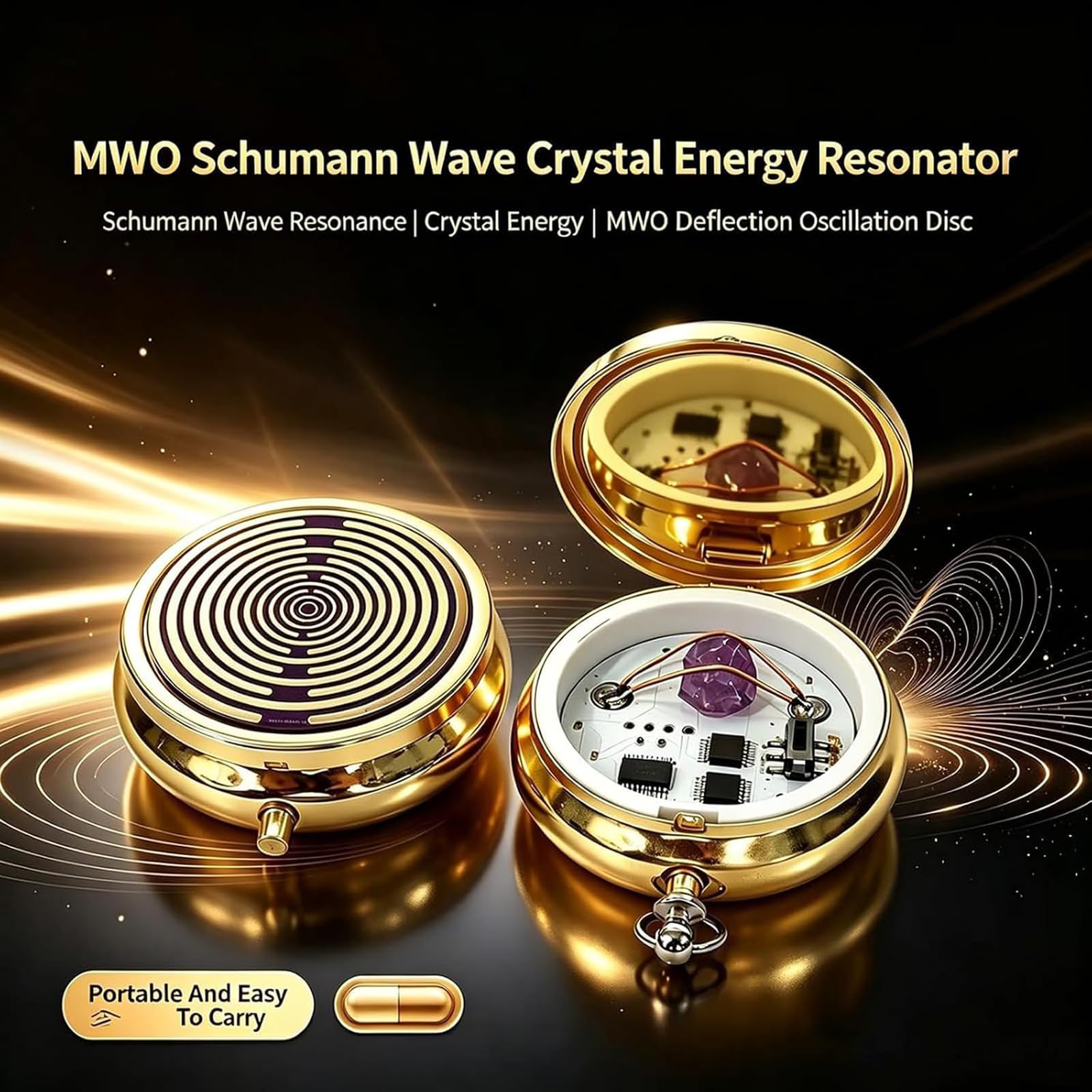 Generador de Frecuencia Schumann de 7,83 Hz, para La Relajación