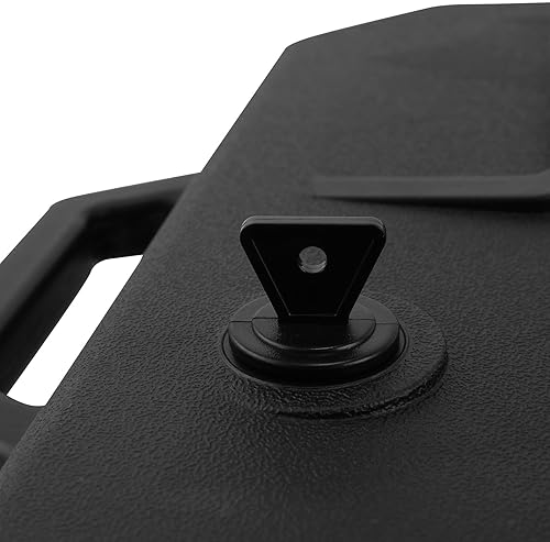 Miniatura 7 de TCT-MOTORPARTS Bandeja de drenaje de aceite con boquilla ABS de perfil bajo apto para Harley 1984-2020 Heritage Classic FLHC Low Rider FXLR Road