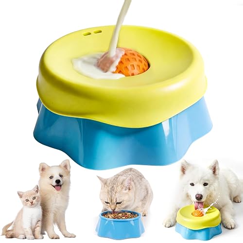 Qivra Cuenco para Lamer Perros, Lick Bowl Plato para Lamer Perro