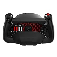 Vista 1 de Honeycomb Alpha Controles de Vuelo y Panel de Interruptores — Volante para Simulador de Vuelo con Rotación de 180°, Eje de Acero, Interruptor