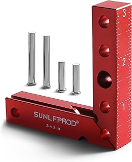 Mini Small Square Center Finder 90 Degree Precision Positioning Square Tool, Edge Marking Center Finder Woodworking Marking Gauge Mini Pocket Square Tool 45 Degree Small Carpenter Square