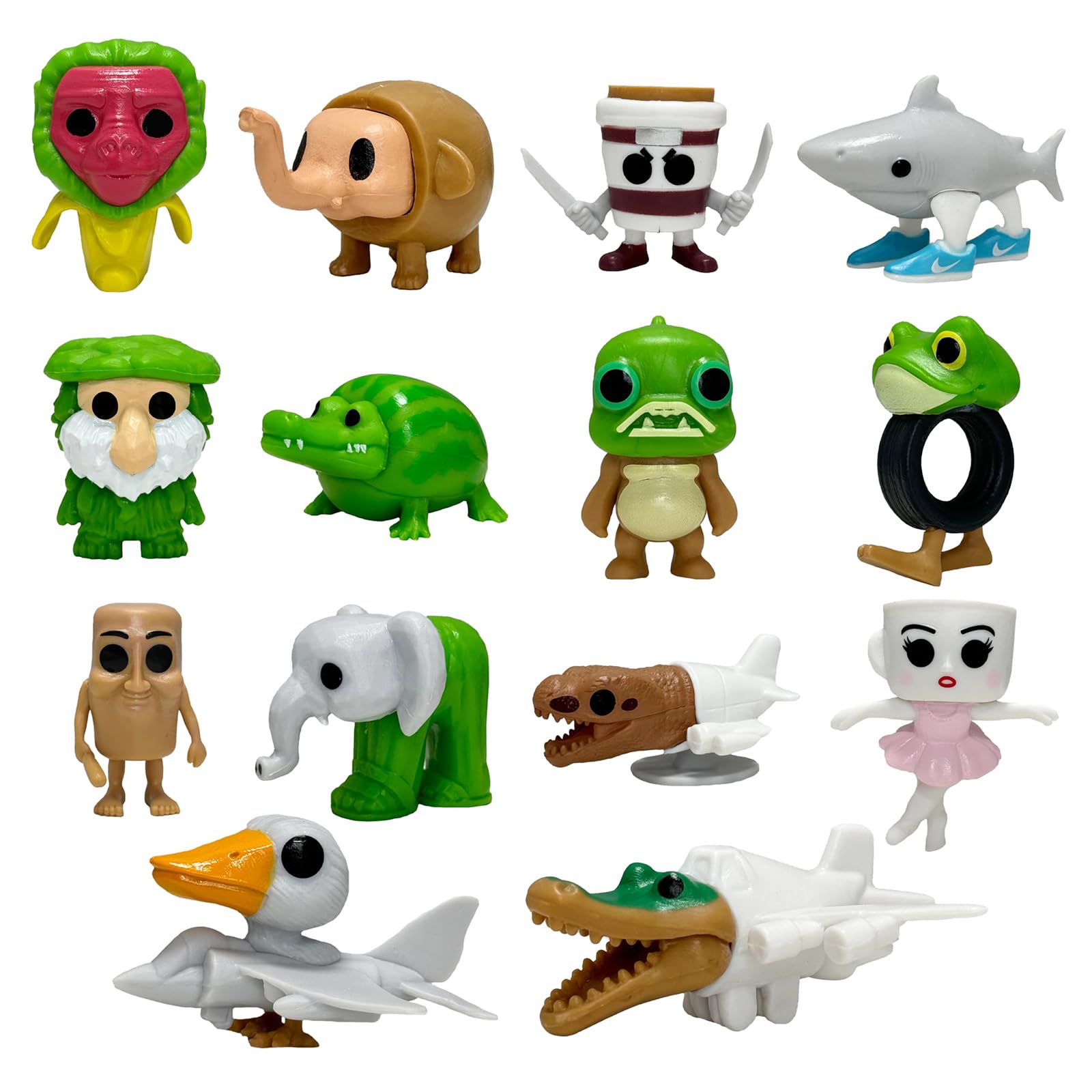 イタリアンブレインロット　フィギュア　シルバー5体セット Amazon.co.jp: HOMANY イタリアンブレインロット フィギュア トゥン