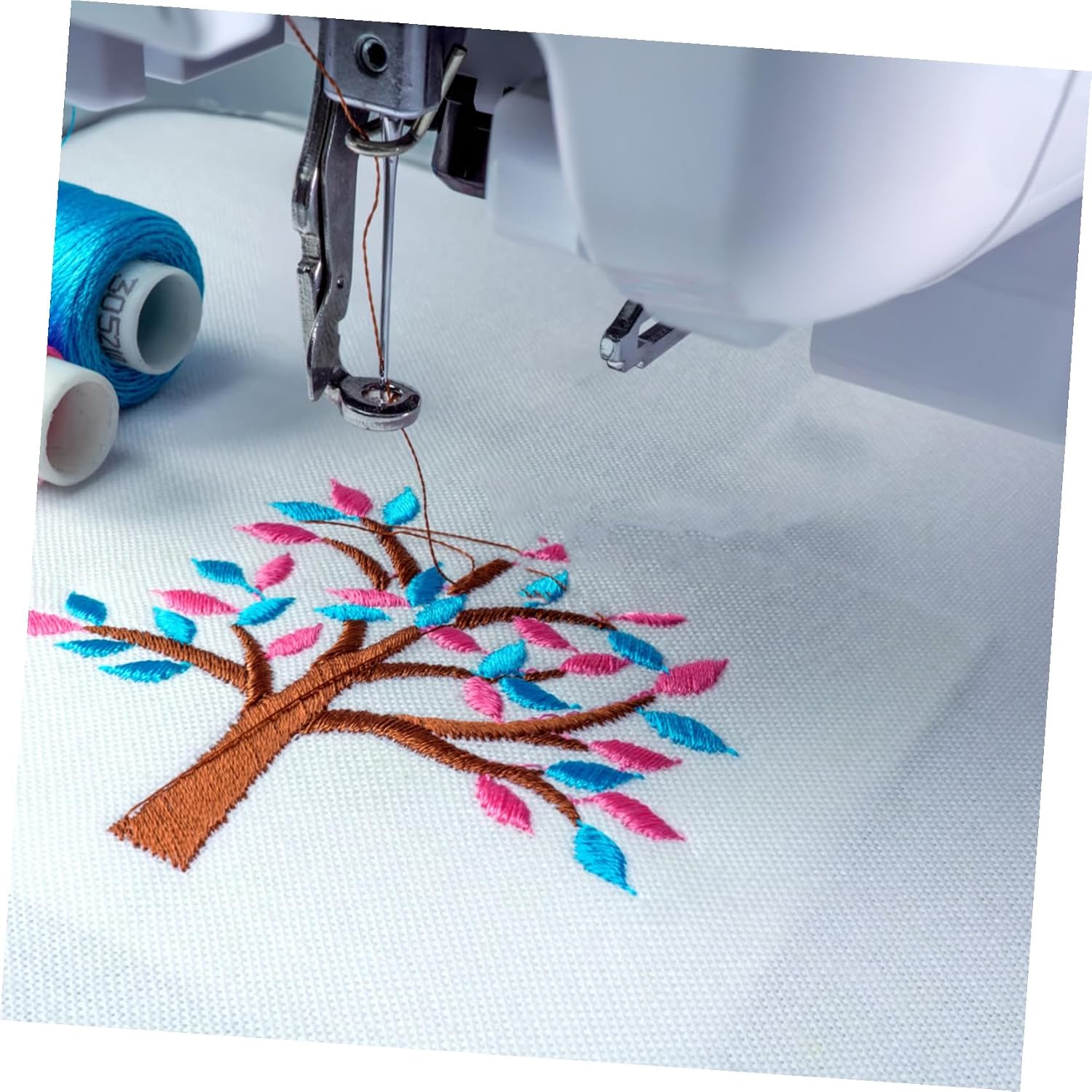 Alipis 6pcs Cotton Cross Stitch Cloths Embroidery Fabric DIY Handmade Needlework Material Soft Washable for Sewing Crafts