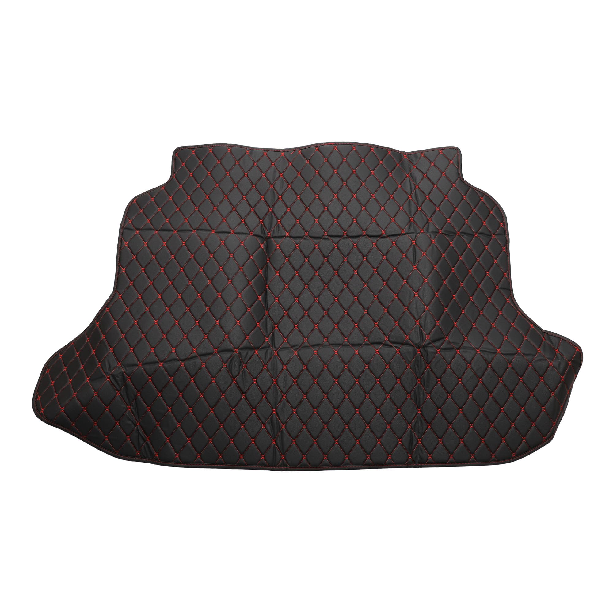 Motoforti Cargo Liner Rear Trunk Mat Trunk Cargo Luggage Boot Tray Mat for Honda CRV 2002-2006 XPE Microfiber Leather Black Flat Face 3D Diamond