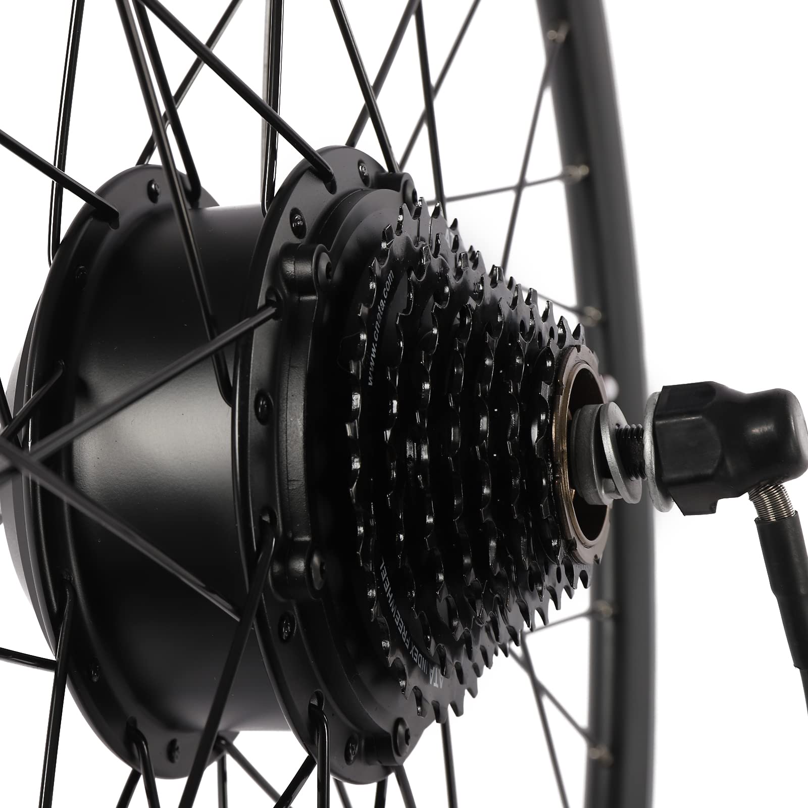kit di conversione per bici elettrica da 28"/29"/700C, kit di conversione per bicicletta elettrica posteriore 36V 250W, kit di conversione per bicicletta elettrica posteriore con funzione