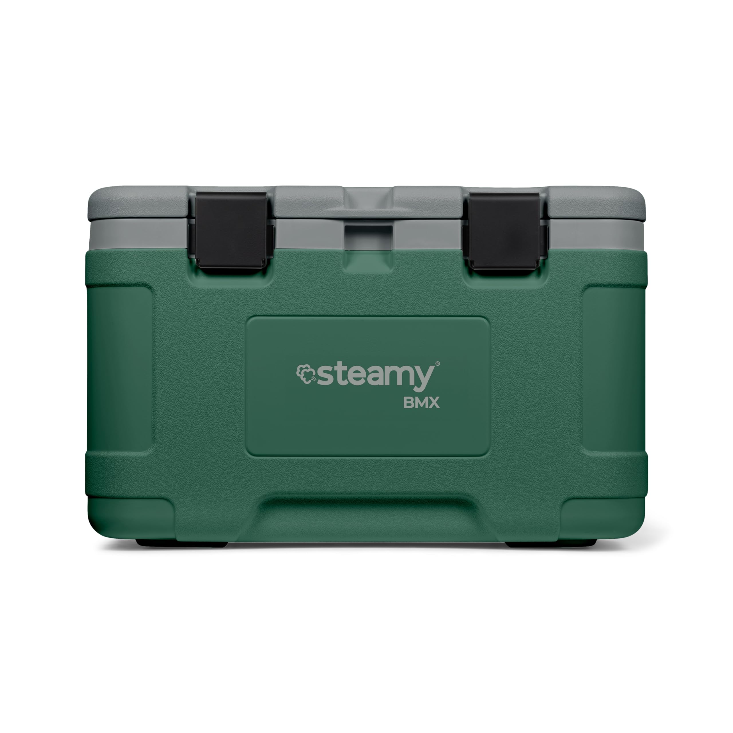 Steamy BMX 50, Frigoriferi portatile passivo, Ideale per lavoro e pranzo, 50 Litri, Verde