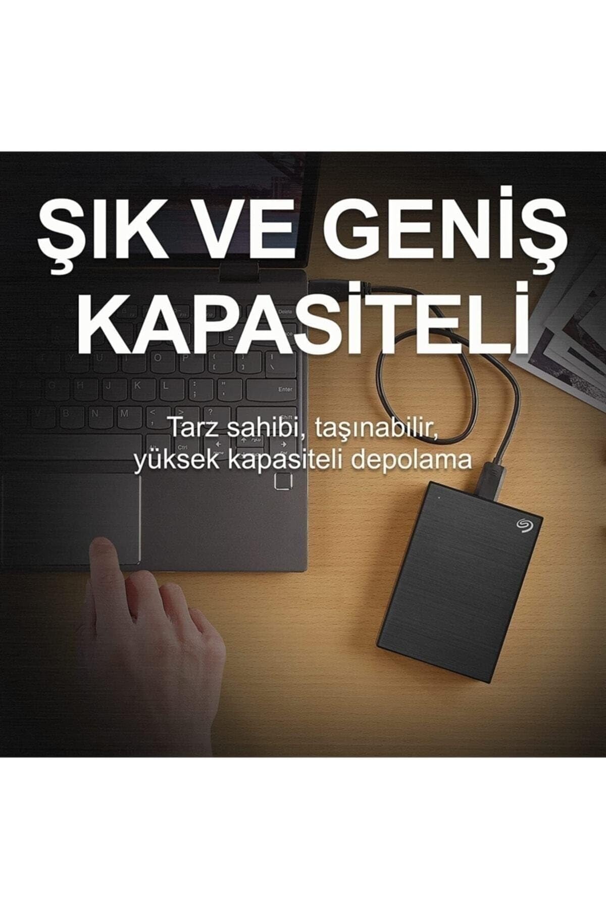 Seagate One Touch, Portable External Hard Drive, 1TB, PC Notebook & Mac USB 3.0, Silver, 1 yr MylioCreate, 4 mo Adobe Creative Cloud Photography and Two-yr Rescue Services (STKB1000401)