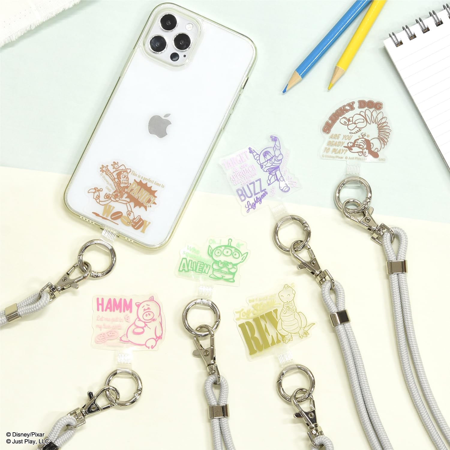グルマンディーズ(Gourmandise) Gourmandies Pixar Character Multi Ring Plus Strap Set Woody DNG-145WD