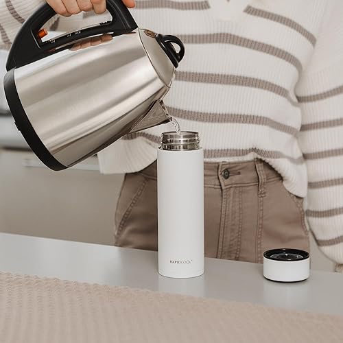 Miniatura 5 de Nuby RapidCool - Fabricante portátil de biberones para bebés, sin BPA, incluye dispensador de leche en polvo y tapa digital, ideal para biberones de