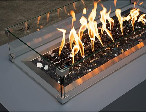 Miniatura 4 de Stanbroil - Cristal para fuego de chimenea, lugar para fogatas.