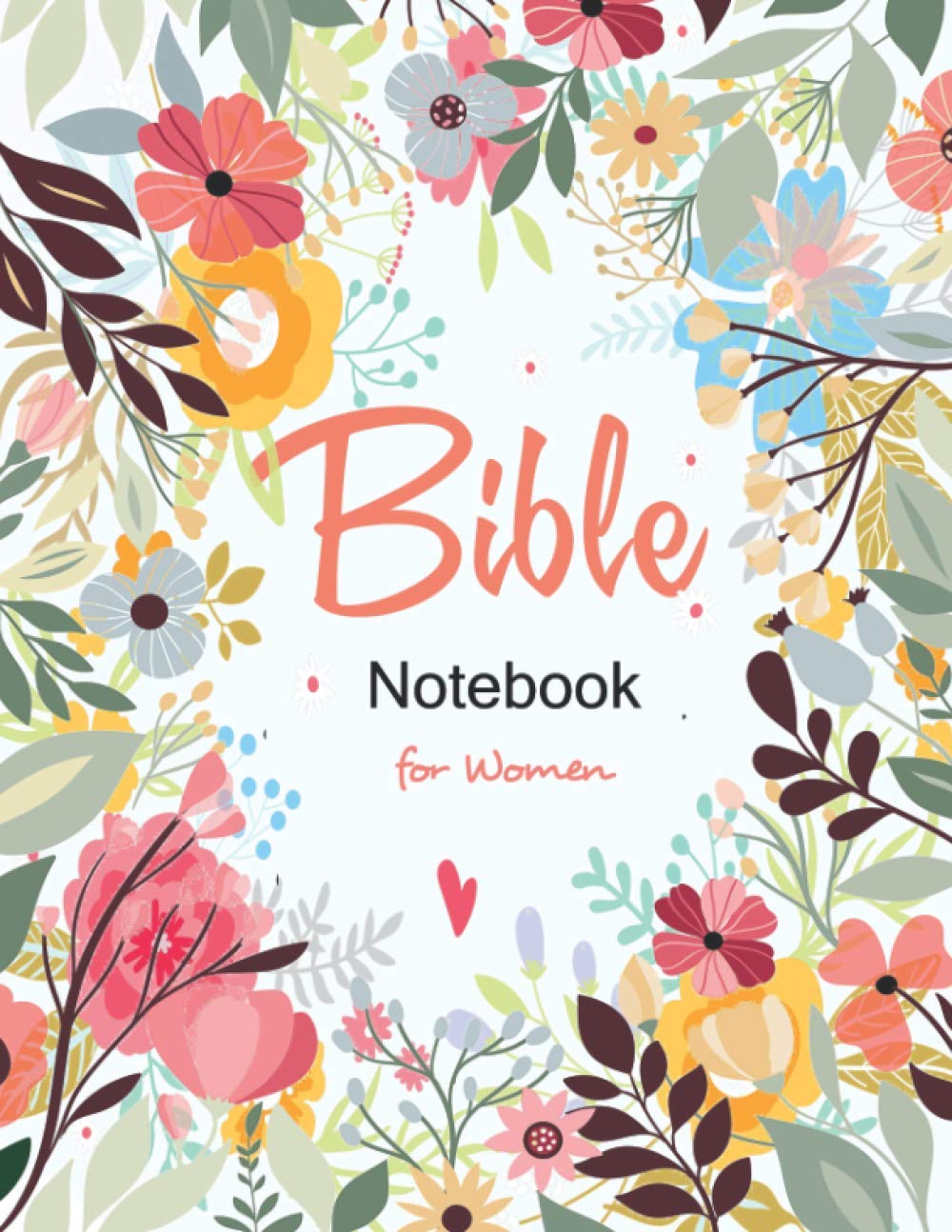 Bible Notebook For Women: The Large Bible Notebook and Journal For Notes Of Prayers Pink Prayer Journal (100 Pages 8.5 x 11")